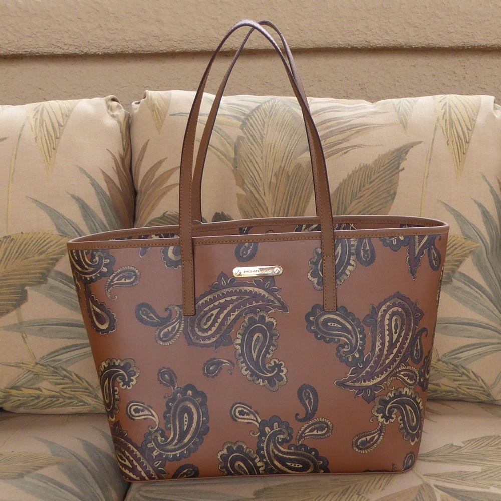 Michael Kors top zip tote